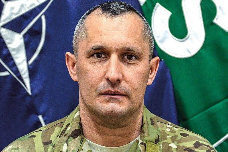 Sean Swindell, szef NATO-wskiego Dowództwa Operacji Specjalnych w Afganistanie. - 42860